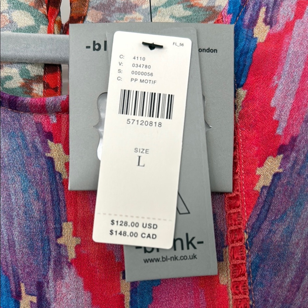 Anthropologie Bl-nk London Miranda peasant blouse NWT - Picture 2 of 3